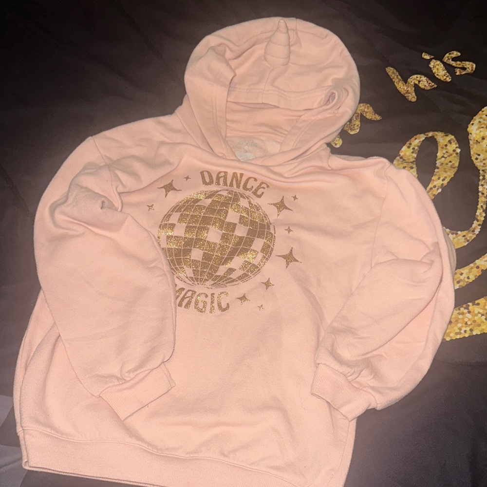 Pink Dance Magic Kids Hoodie
